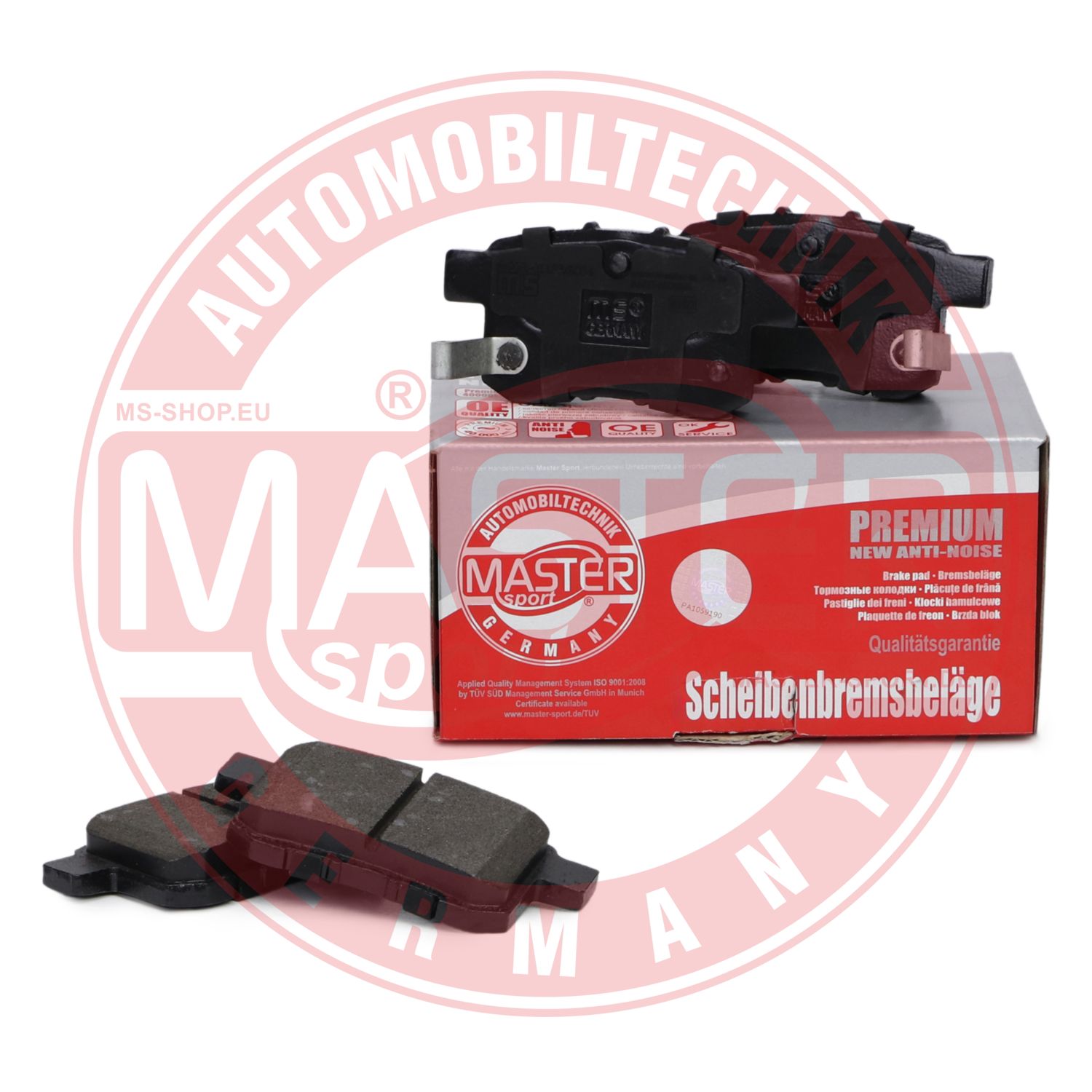Placute frana MASTERSPORT GERMANY 13046134822N-SET-MS